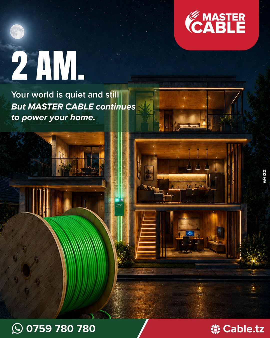 While the world sleeps, your wiring keeps working.