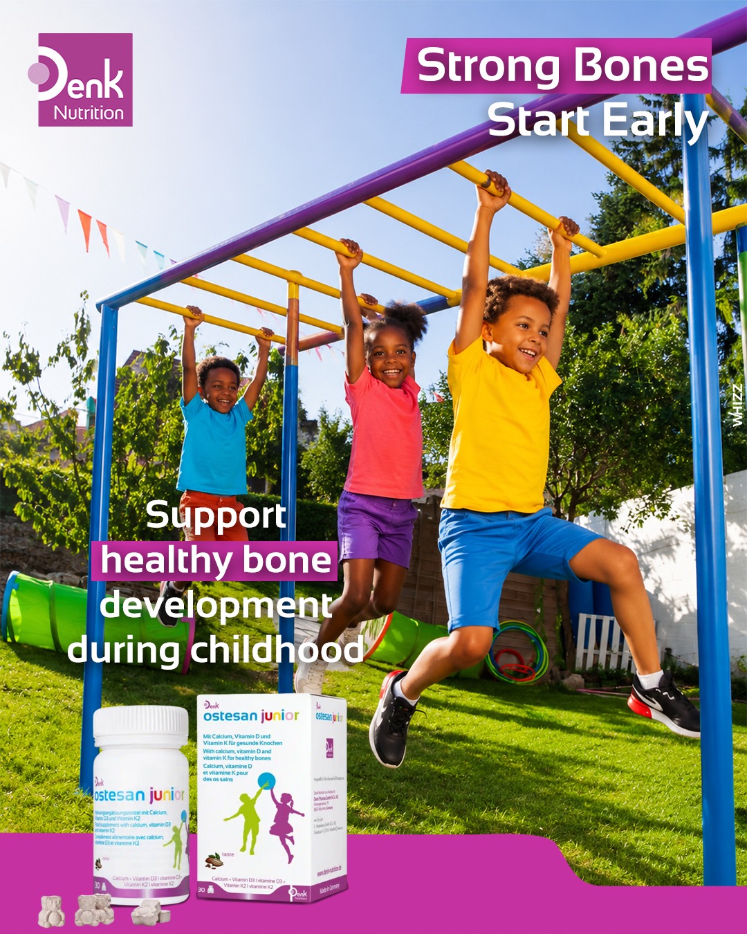 Growing bodies need strong foundations. 