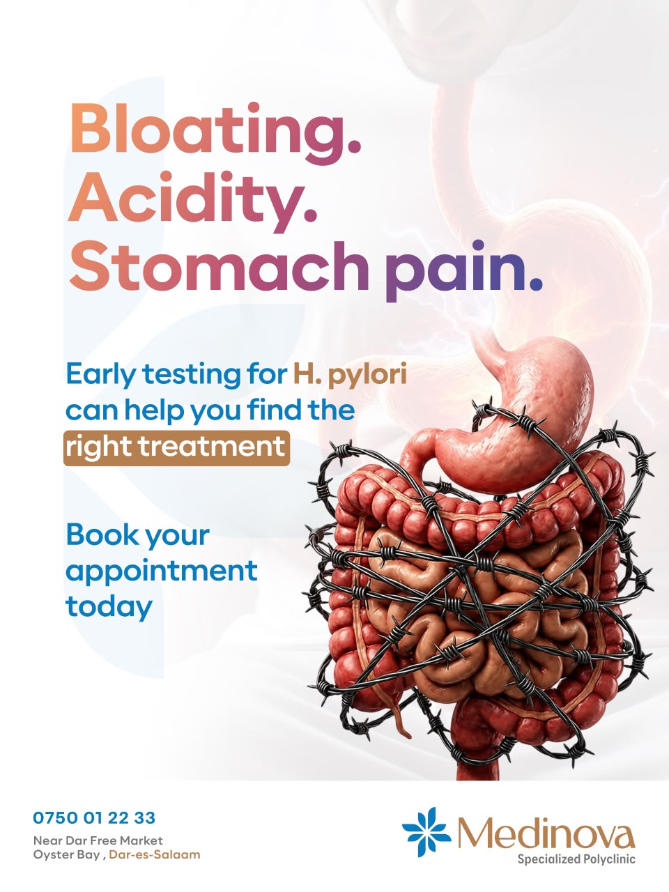 Relieve your stomach, restore your comfort.