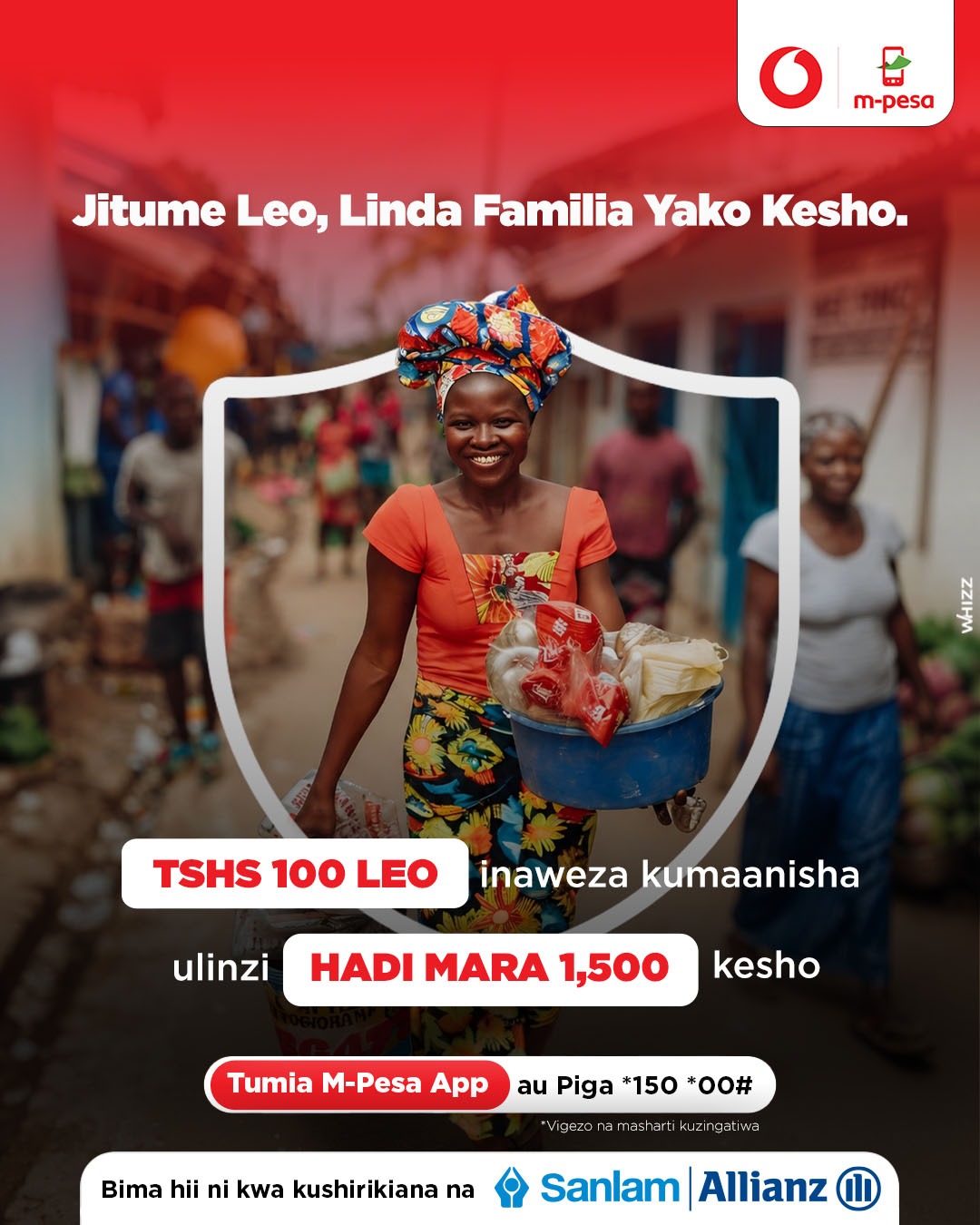 Jitume leo, linda familia yako kesho