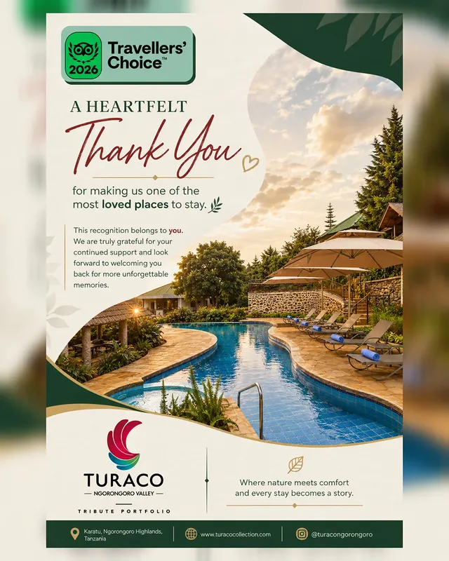 Honoured to be recognized as one of the Travellers' Choice 2026 