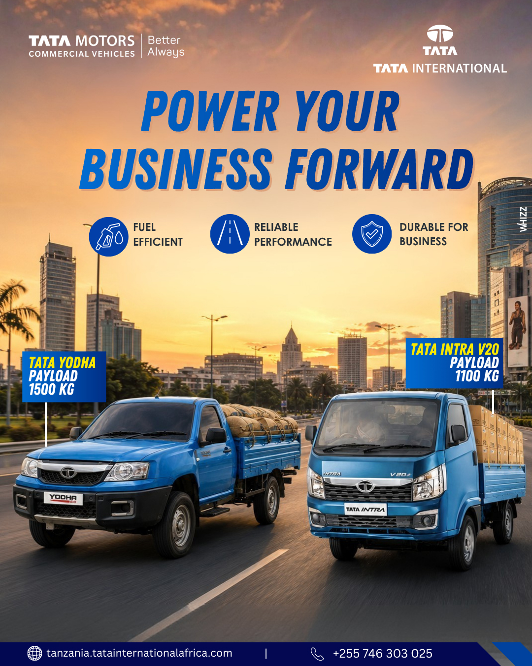 Drive your business forward - Tata Yodha & Tata Intra V20