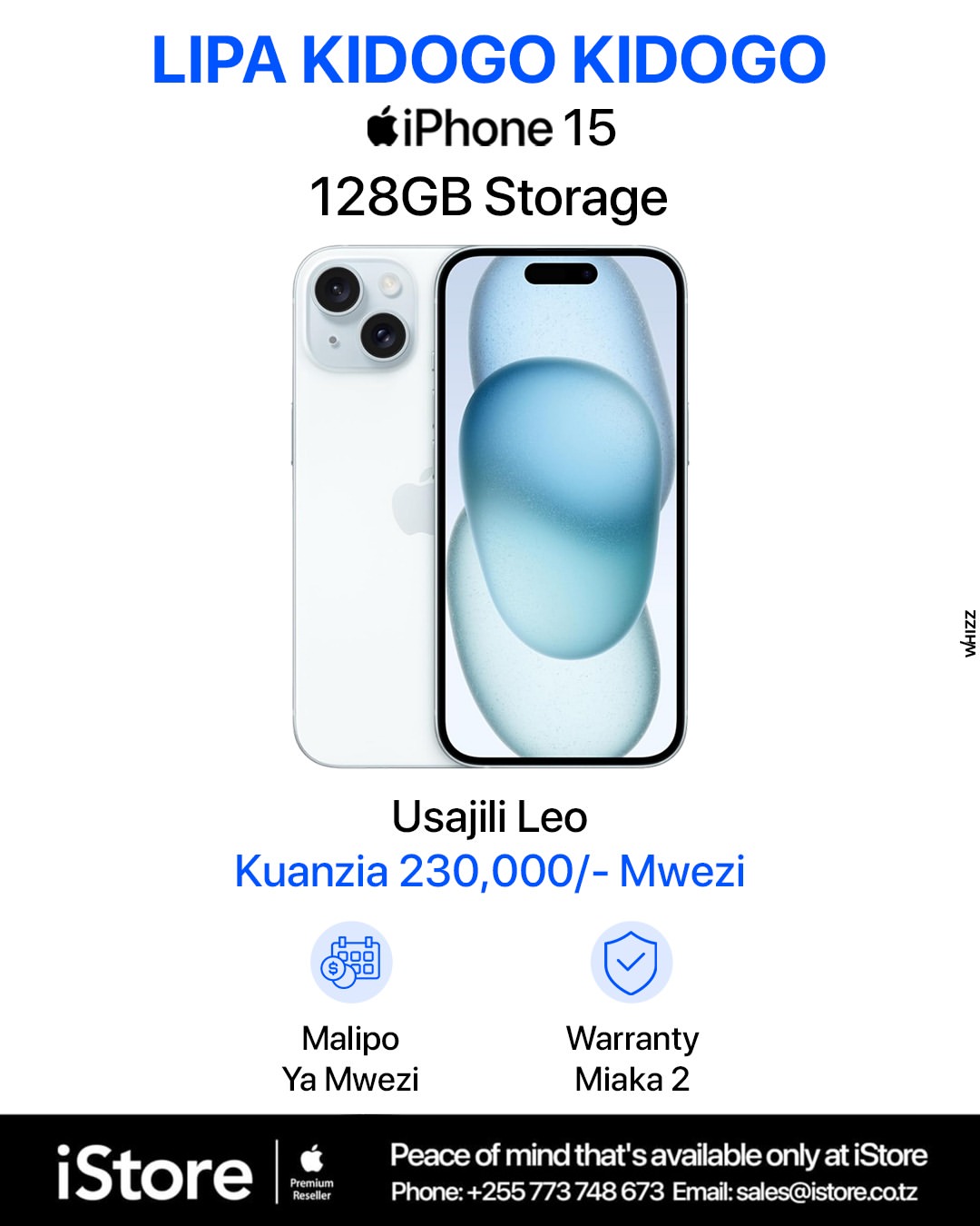 LIPA KIDOGO KIDOGO NA UMILIKI iPhone 15!