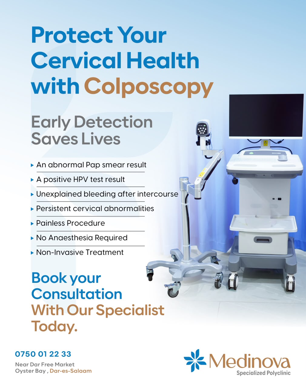 Protect your cervical health with early detection.