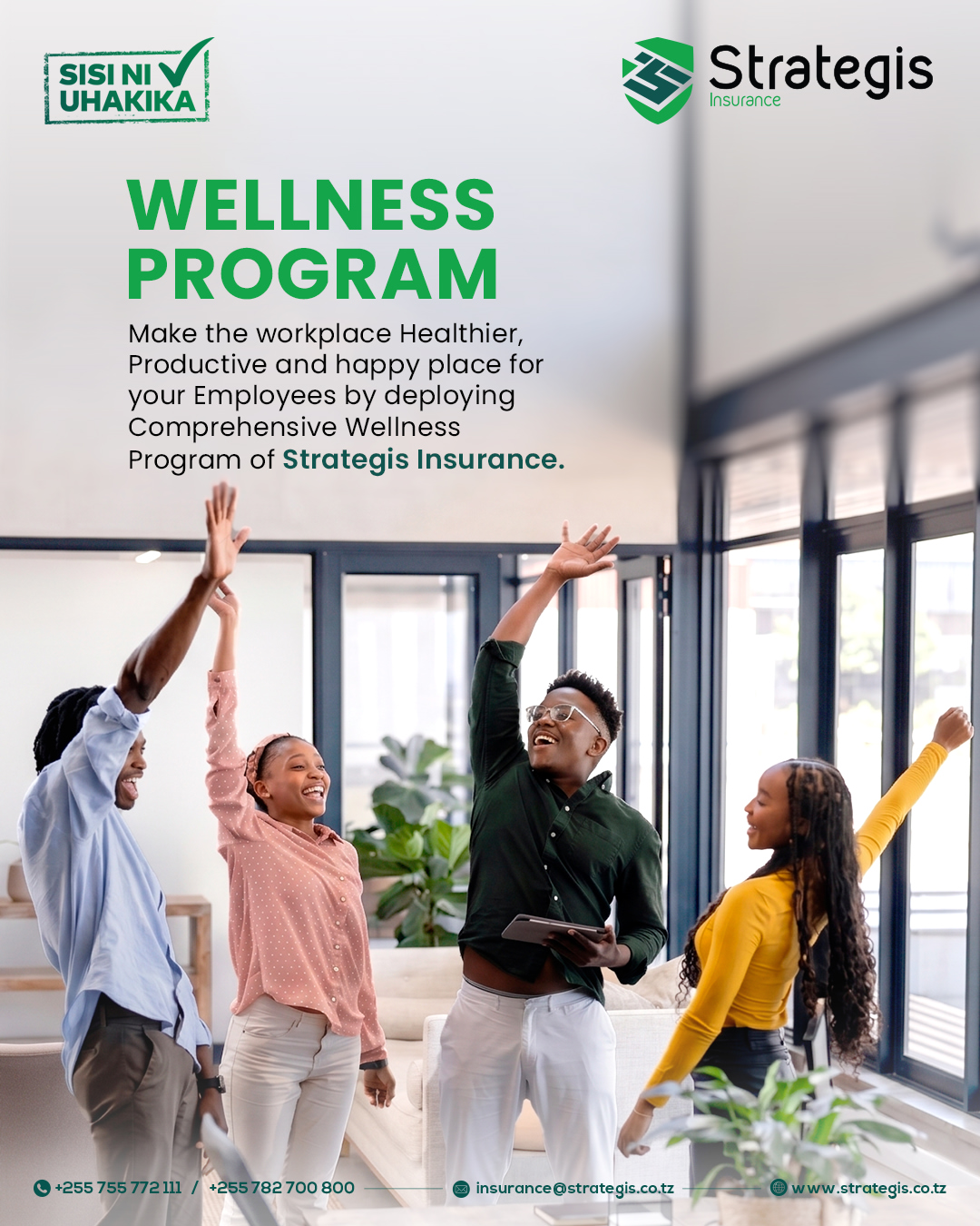 A healthier workplace starts with healthier people.