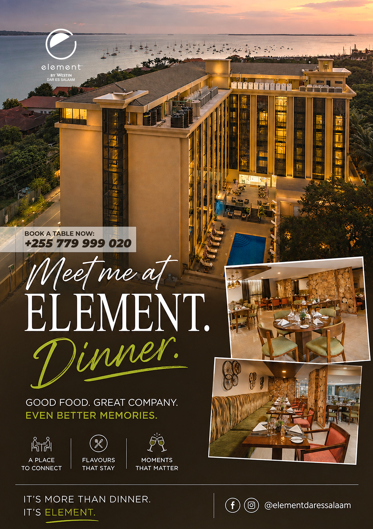 So... where are we having dinner tonight?