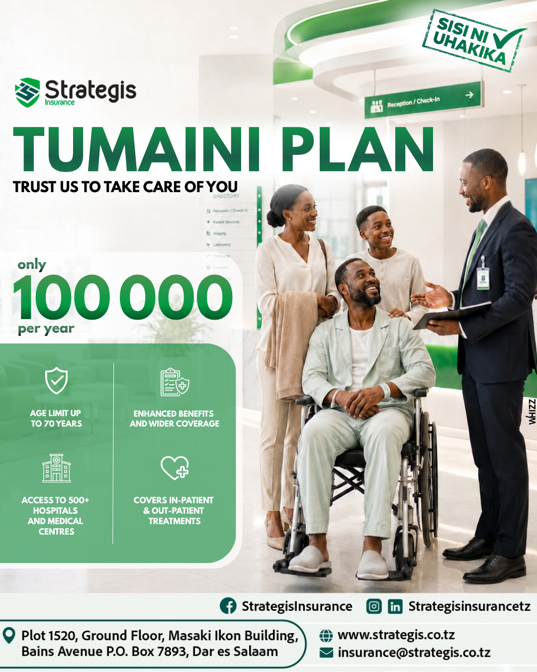Healthcare Cover - Only TZS 100,000