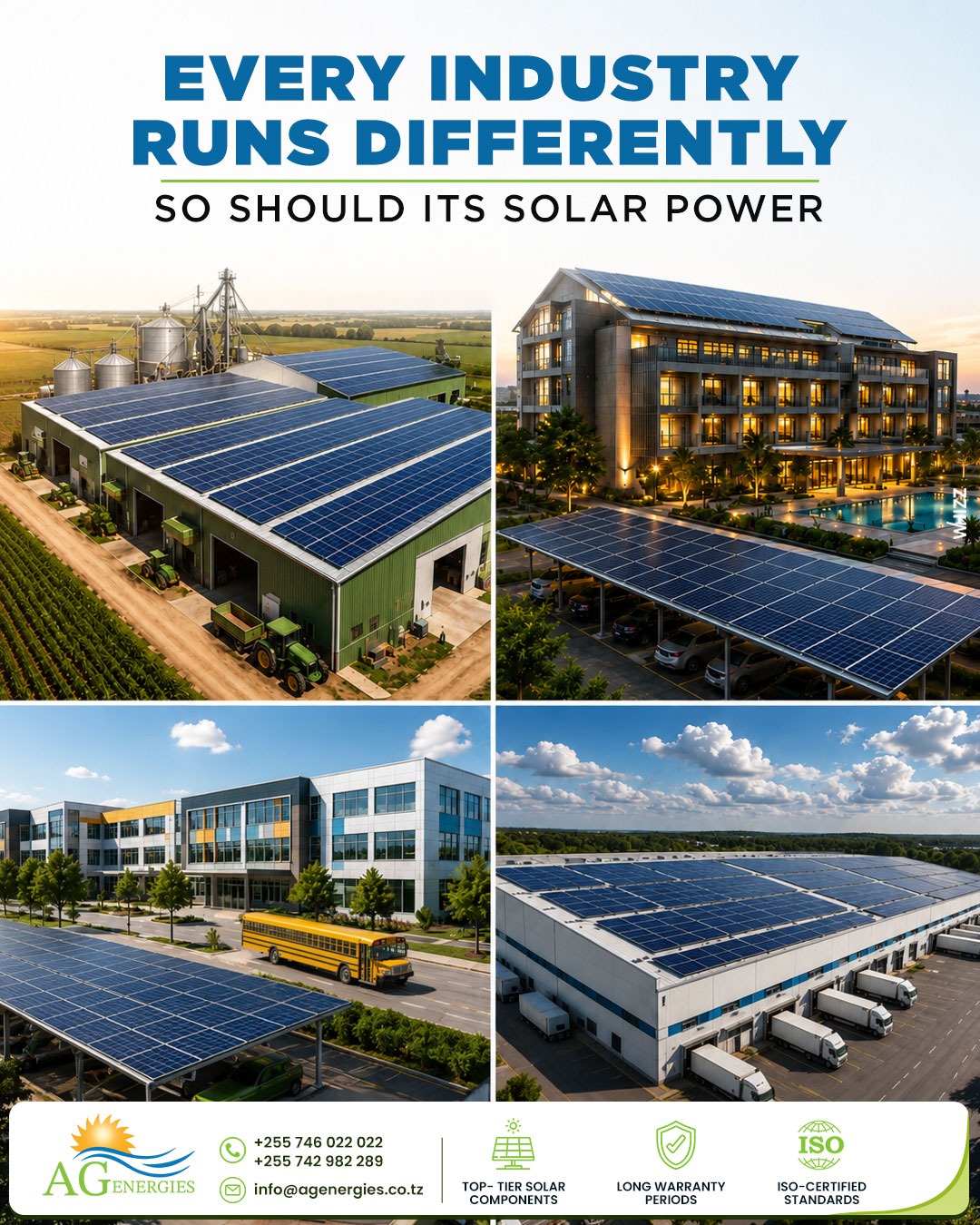 Solar power for every industry