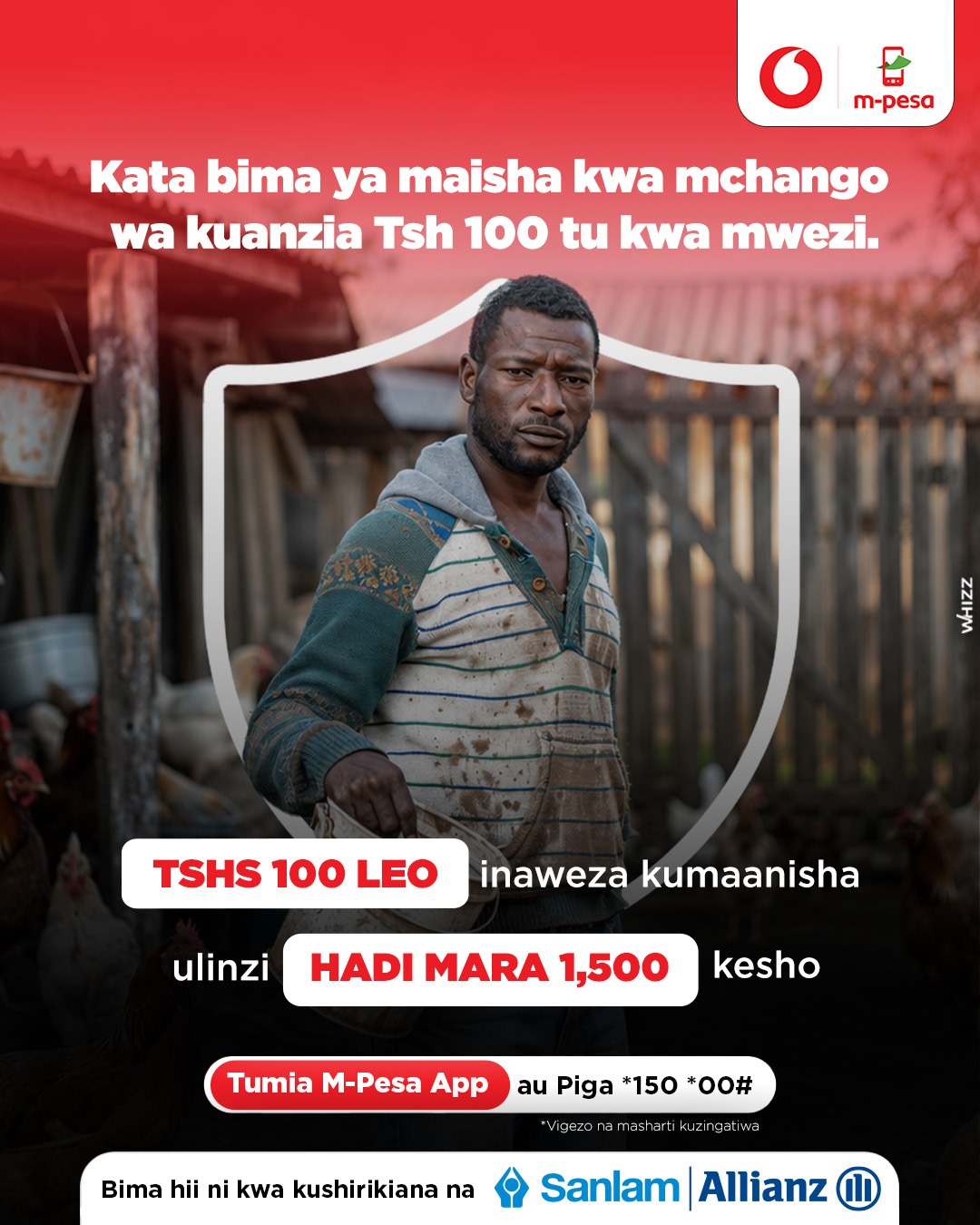 Linda Maisha Yako kwa Kuanzia TSHS 100 Tu