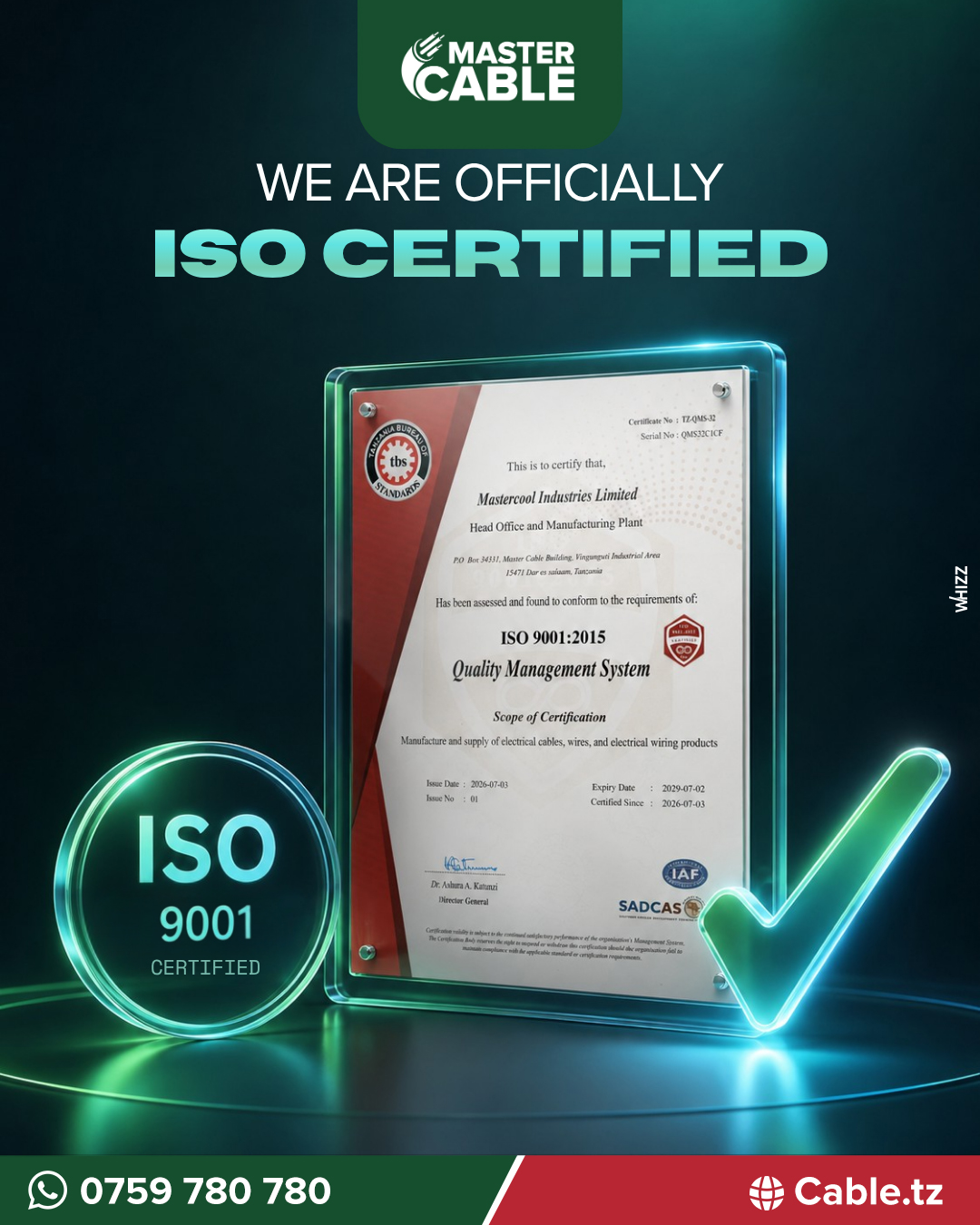 ISO 9001 Certified