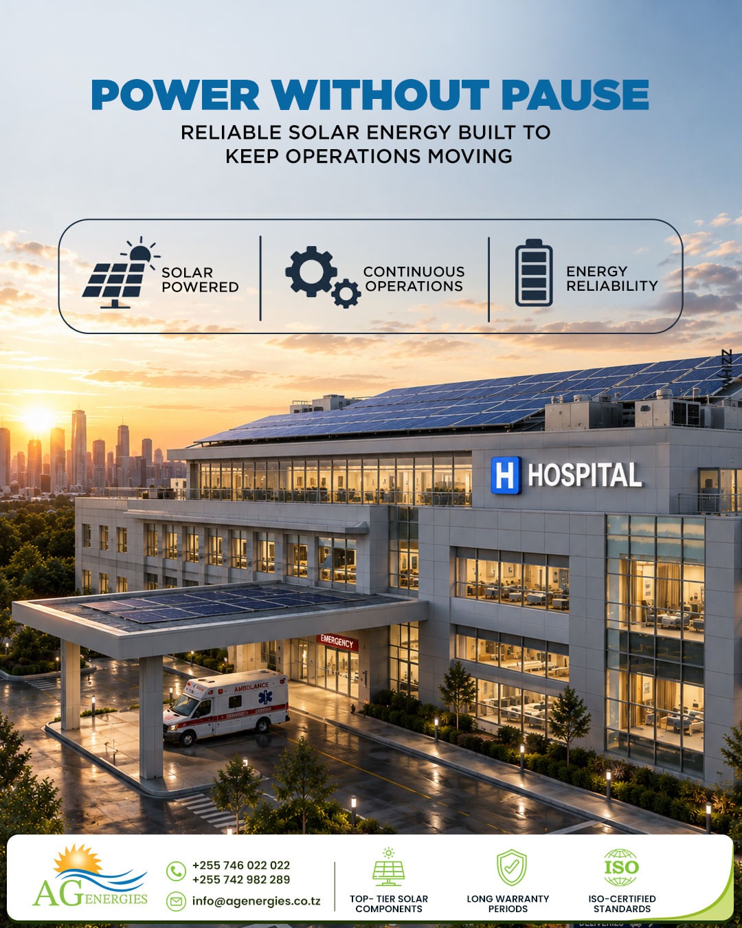 AG Energies designs solar solutions around real operational demands