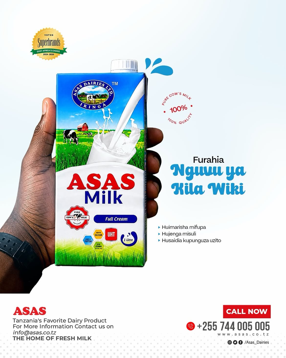 Anza wiki yako ukiwa na nguvu na lishe bora. 