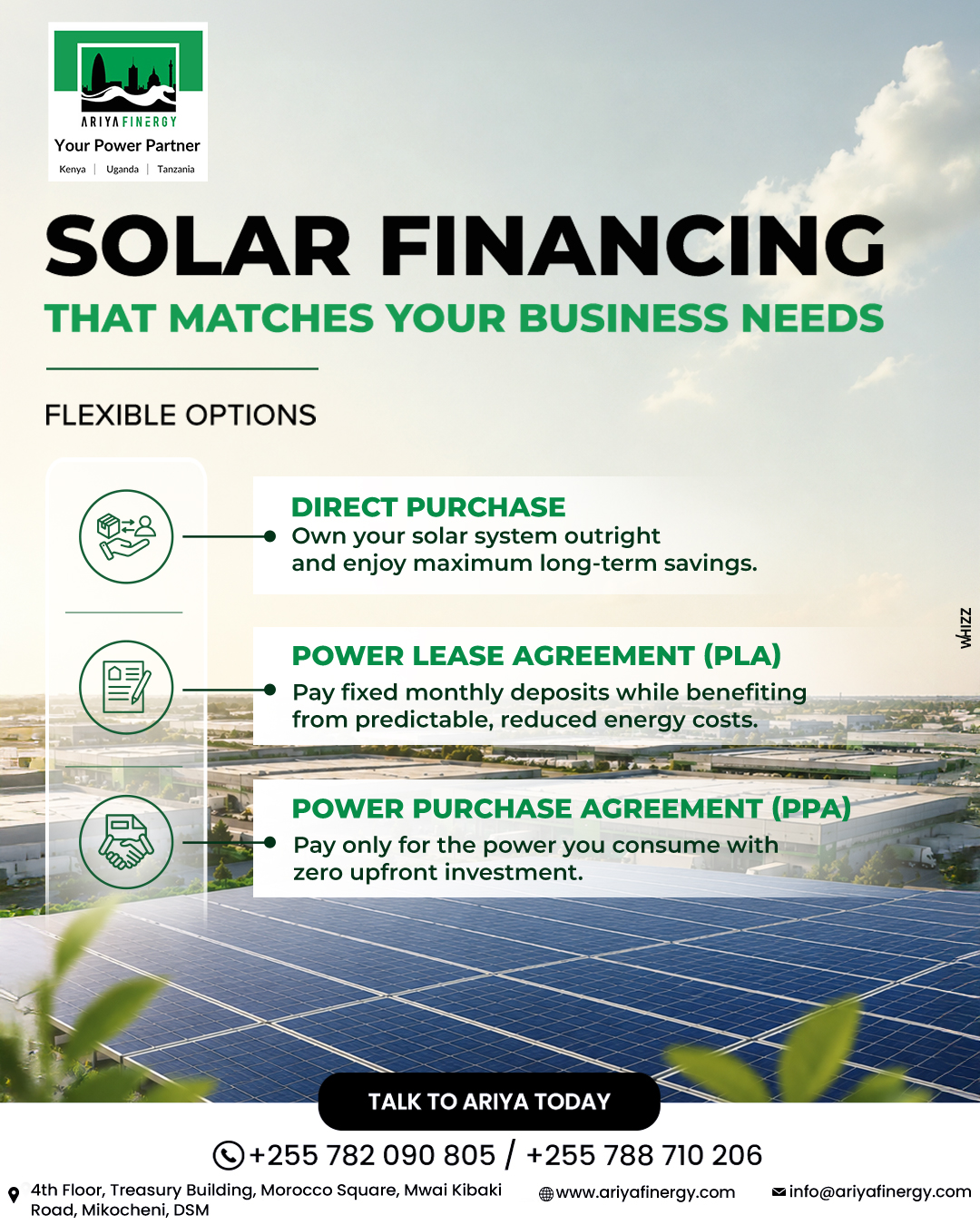 Flexible Solar Financing Options