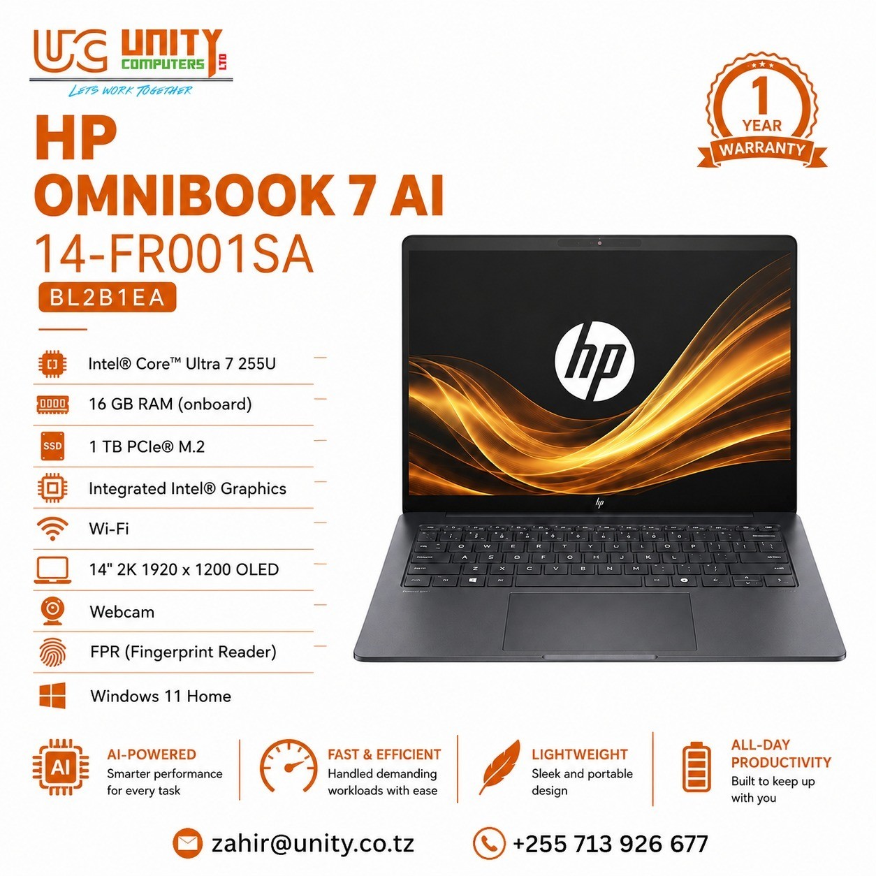 Experience Next-Level Performance with HP OmniBook!