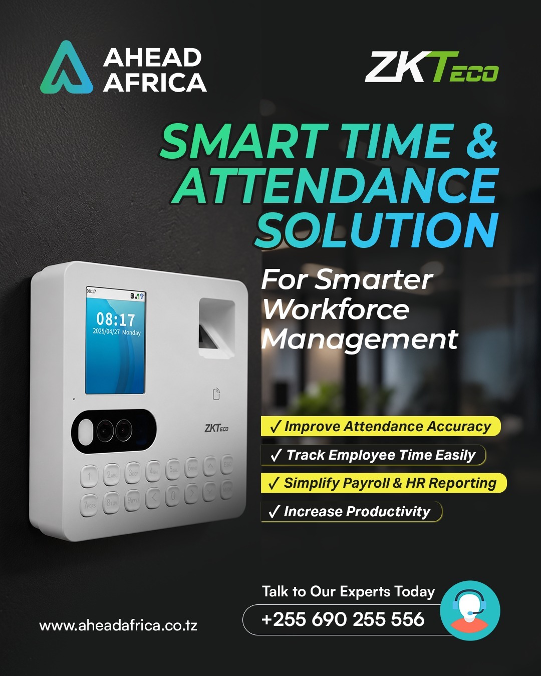 Smart Time & Attendance Solution - ZKTeco