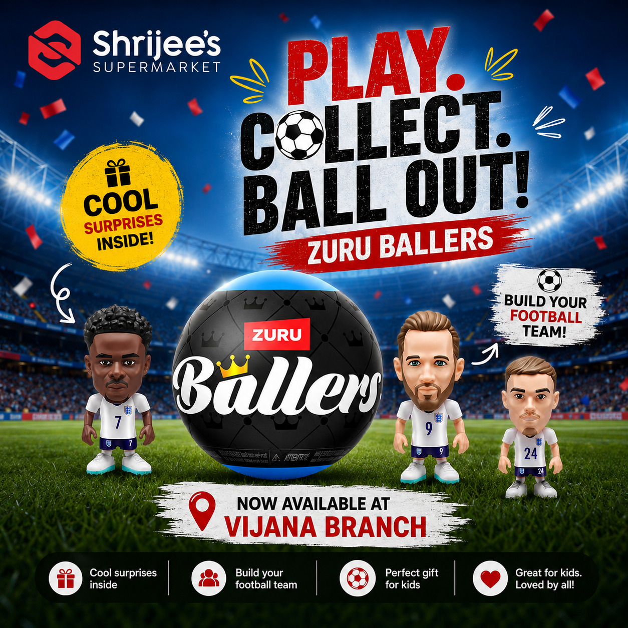 Play. Collect. Ball out! 