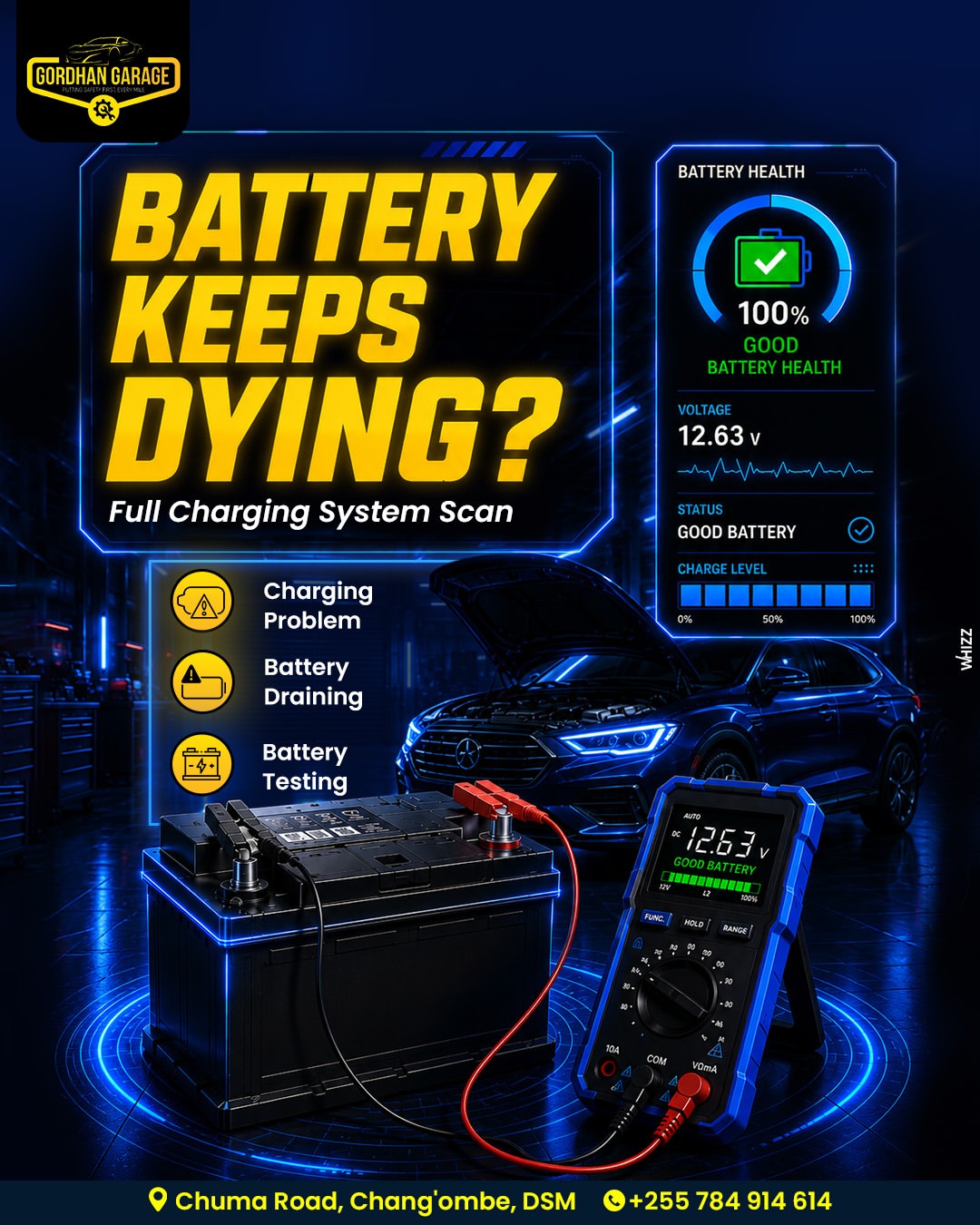 Battery keeps dying? The problem could be your charging system.