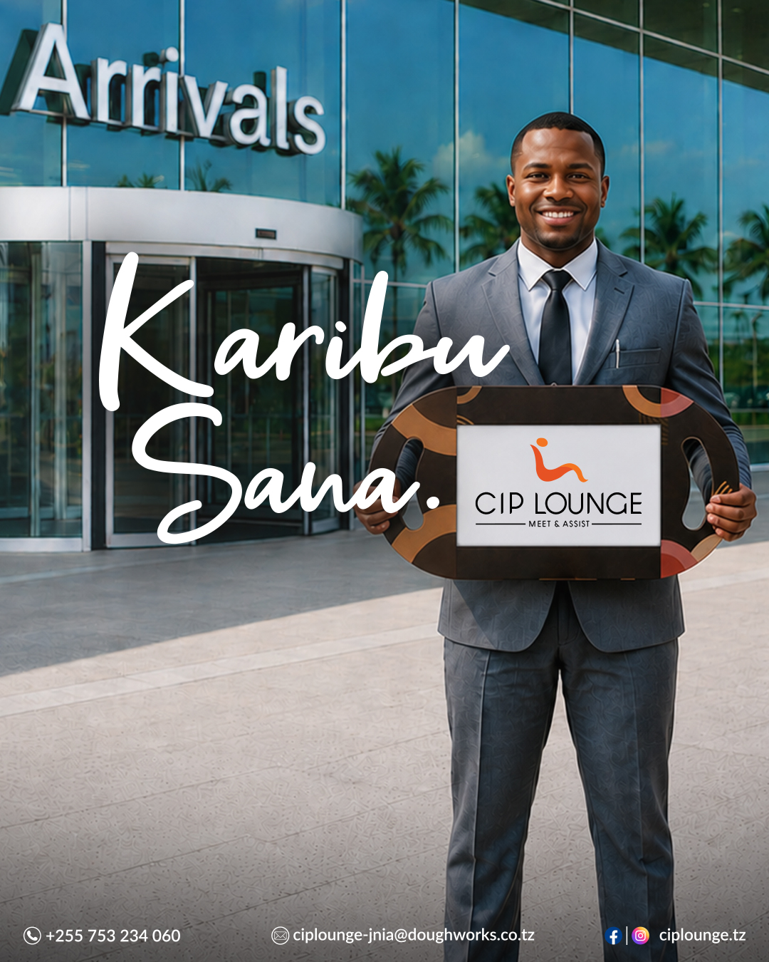Karibu CIP Lounge ✈️✨