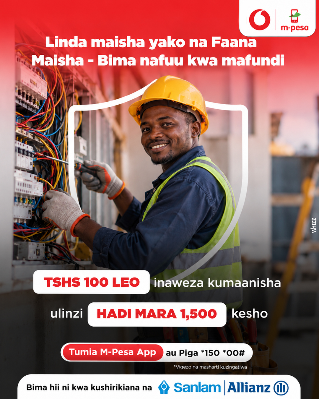 Ulinzi wa kesho unaweza kuanza na TSHS 100 Tu