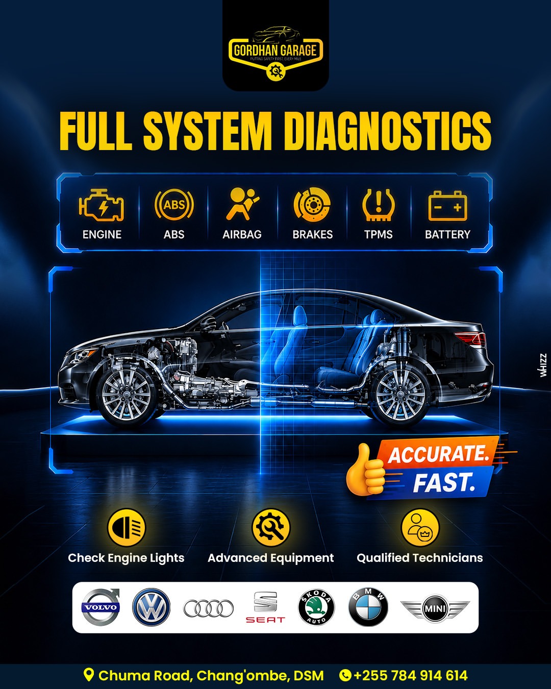 Warning light on? Get it checked properly!