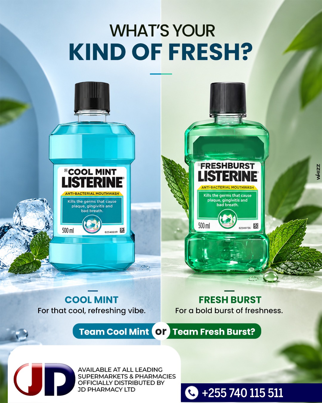 Your freshness, your vibe. 