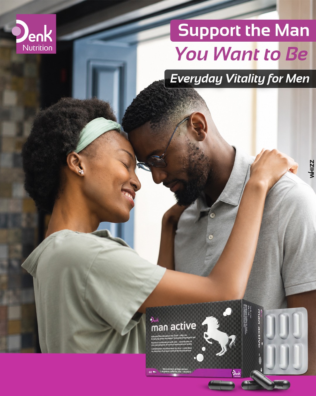man active Denk helps support everyday vitality