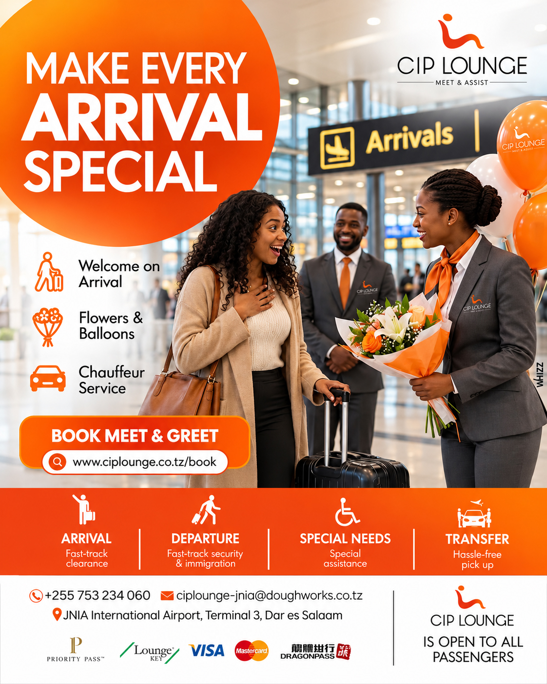 Give your guests the VIP Experience