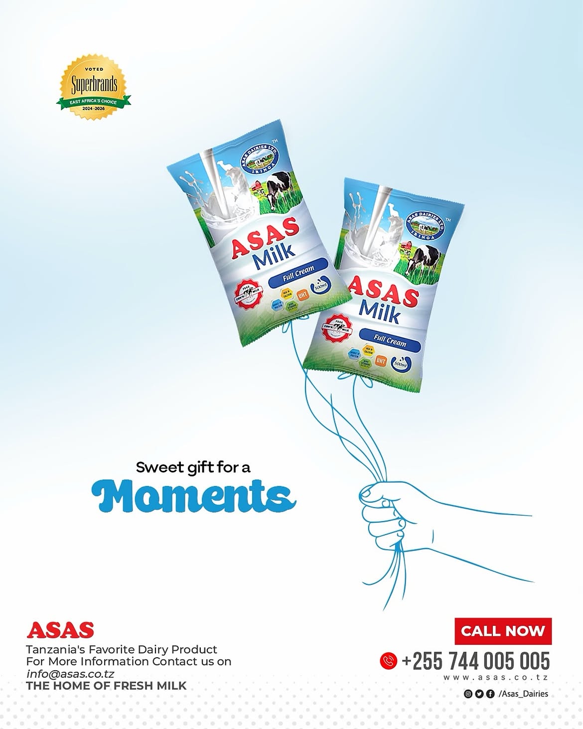Sweet Moments with ASAS Milk