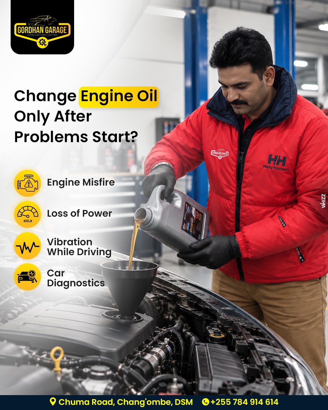 Waiting for problems to start before changing your oil? 