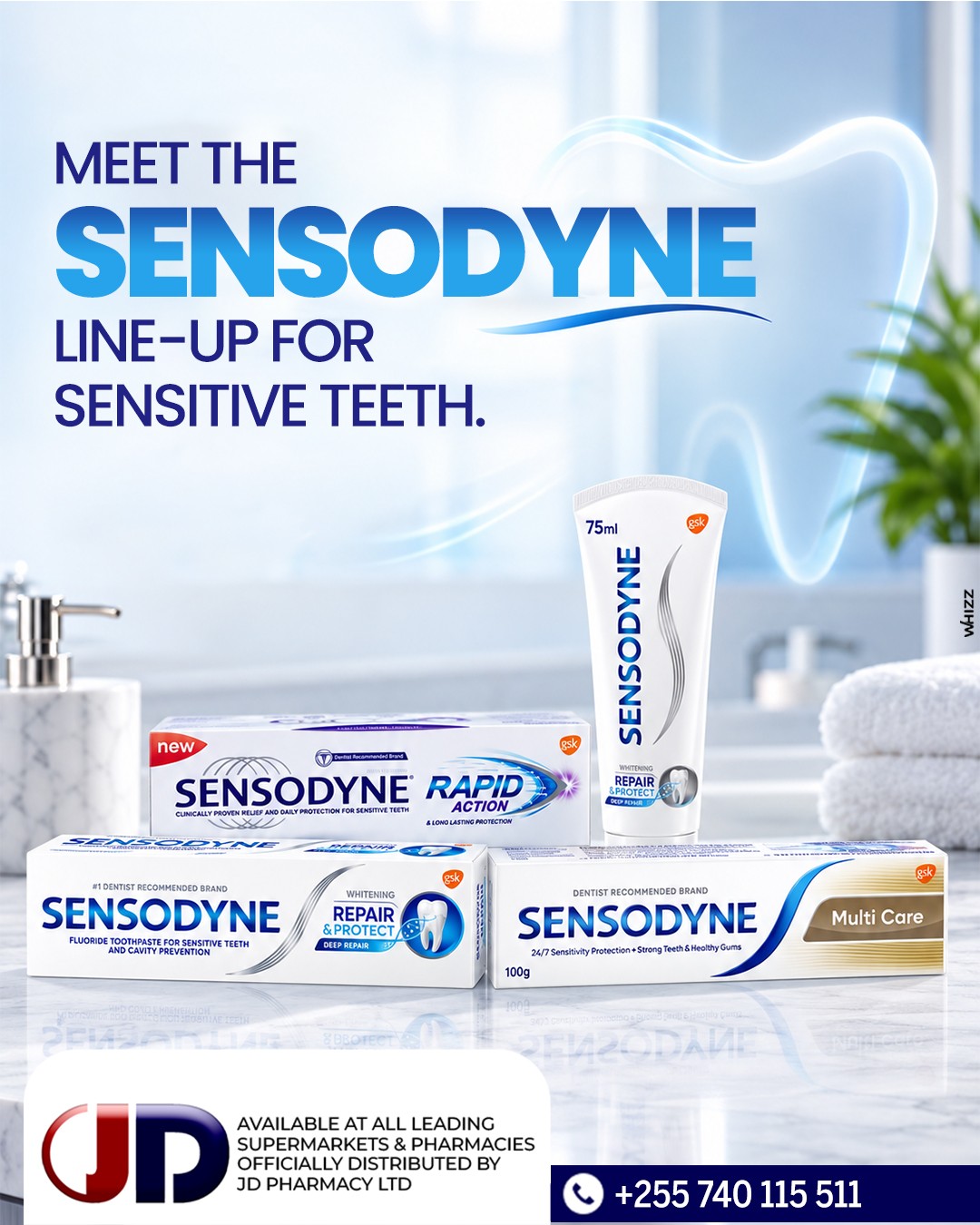 Protect Your Smile with Sensodyne from JD Pharmacy!