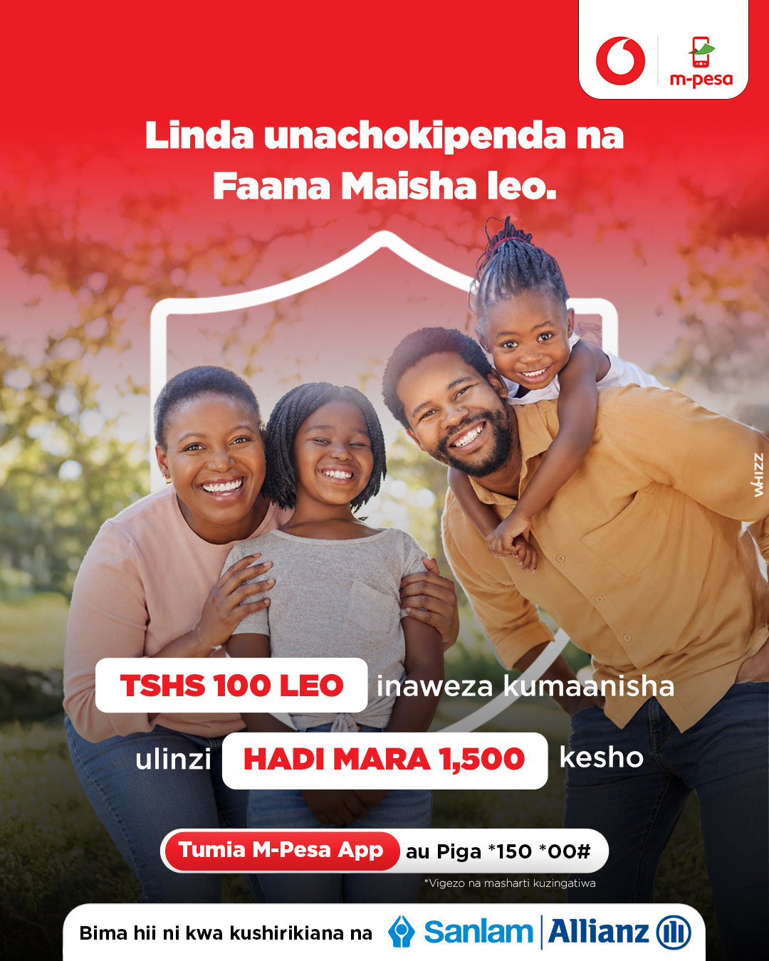 Familia yako inastahili kesho yenye uhakika
