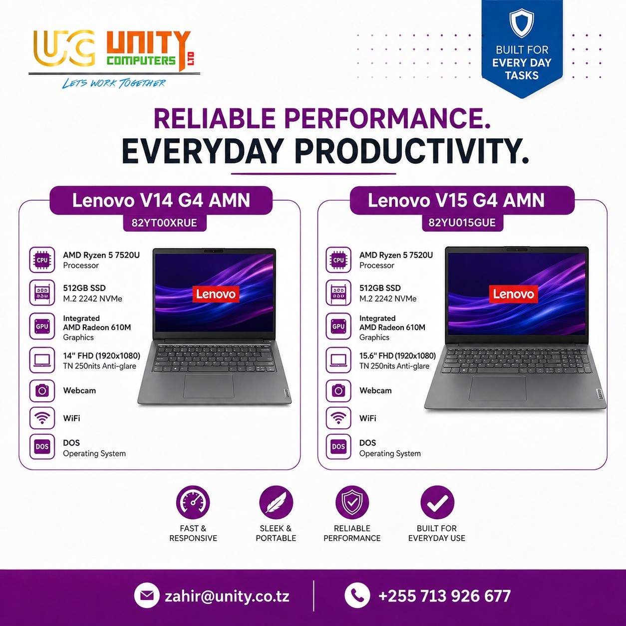 Upgrade your workspace with Lenovo’s latest range of laptops
