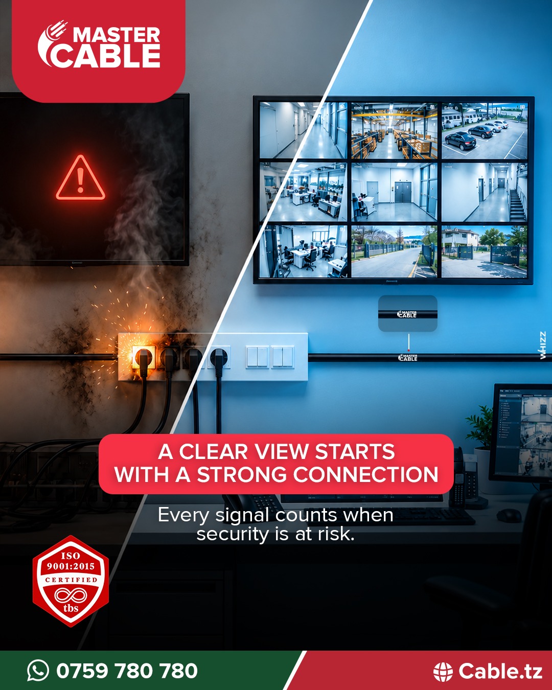 A security system is only as dependable as the connections supporting it.