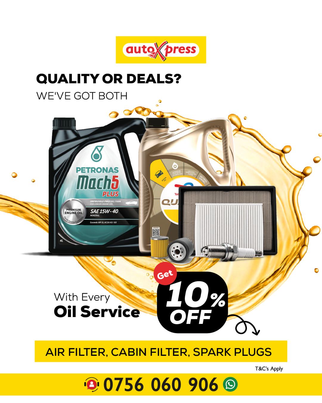 Save 10% on Oil Service! 🚗