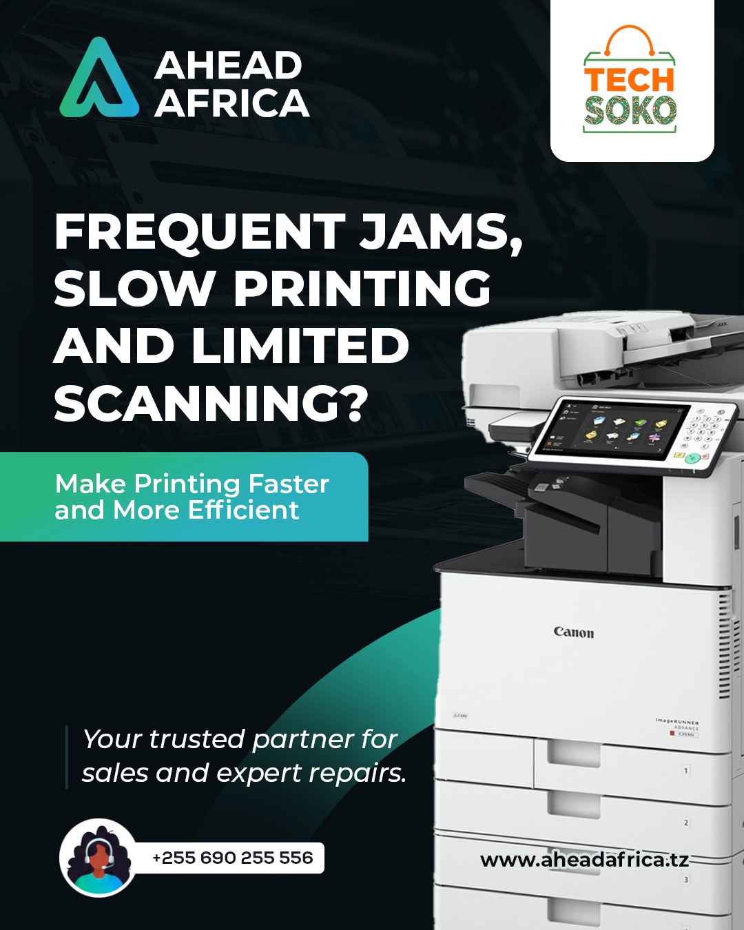 Reliable printing solutions and professional repair services