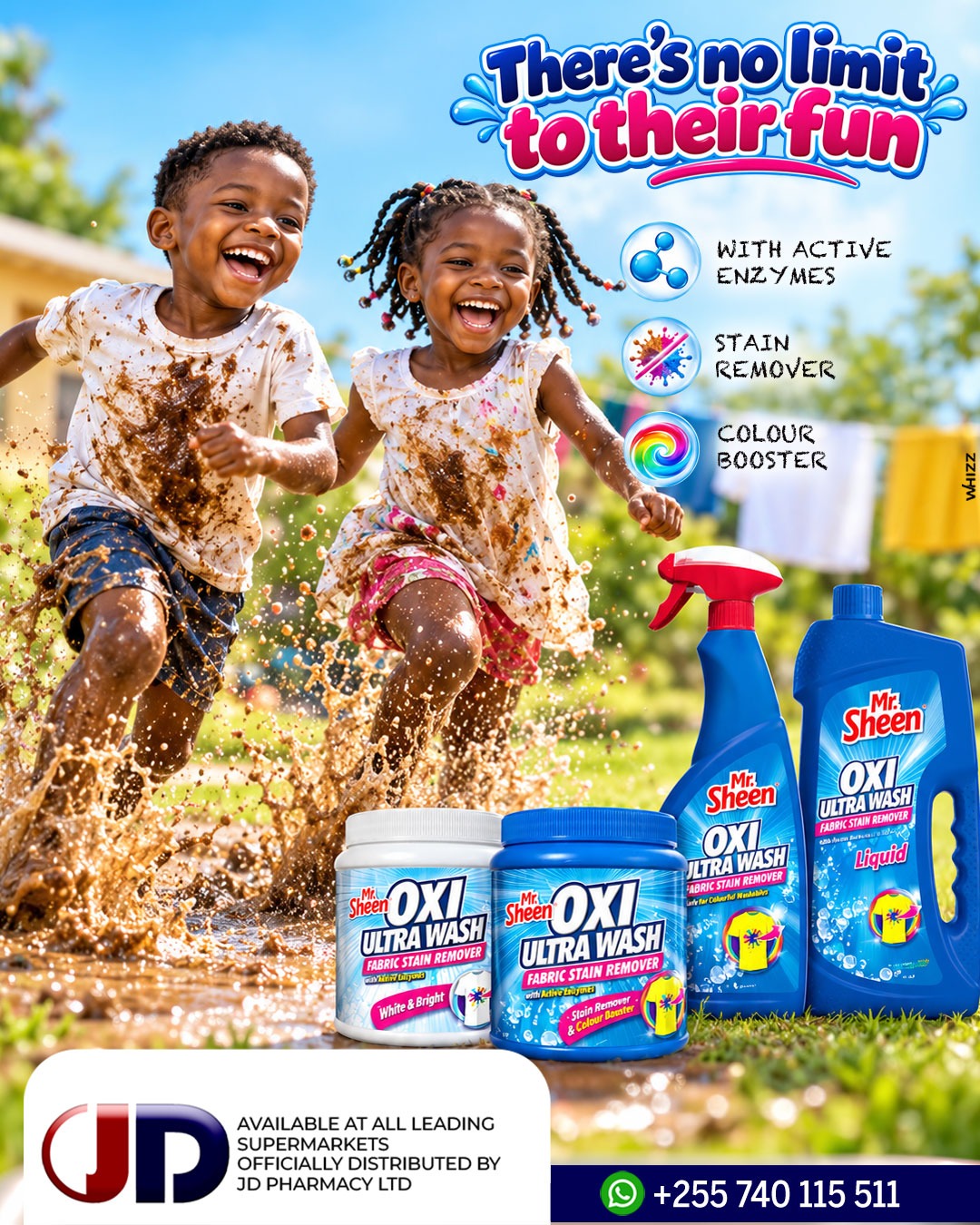 More Play, Less Worry About Stains!