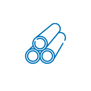 Galvanized pipes