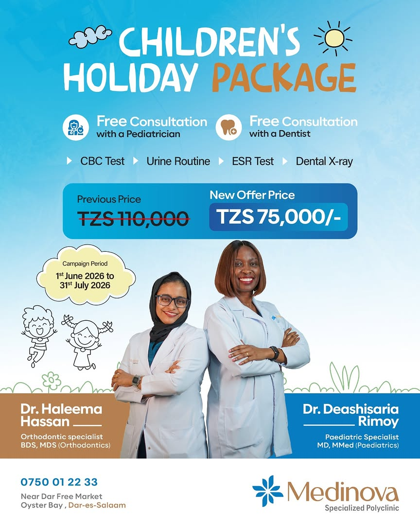 Medinova’s Children’s Holiday Package! 