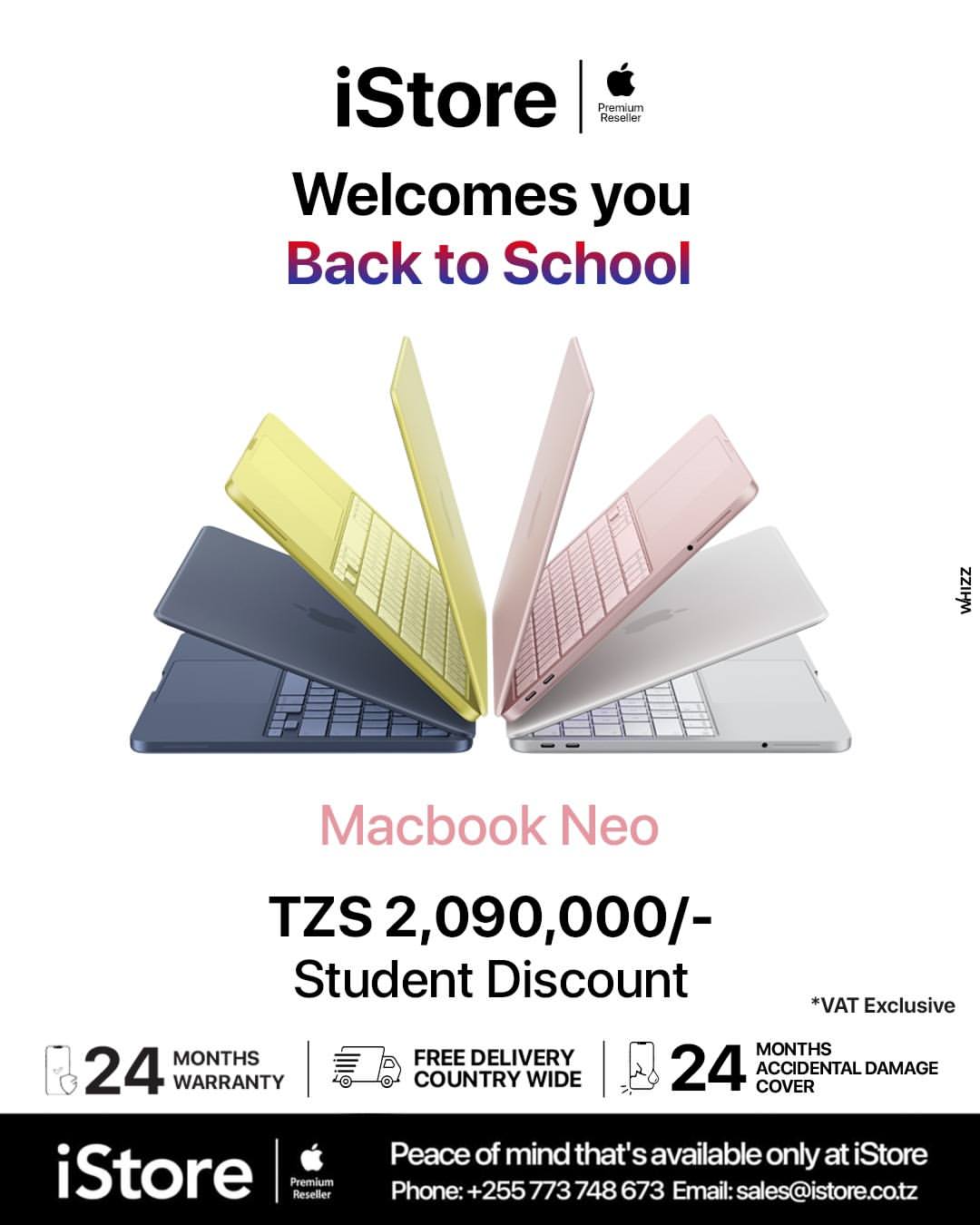 Back to school starts smarter with the MacBook Neo!