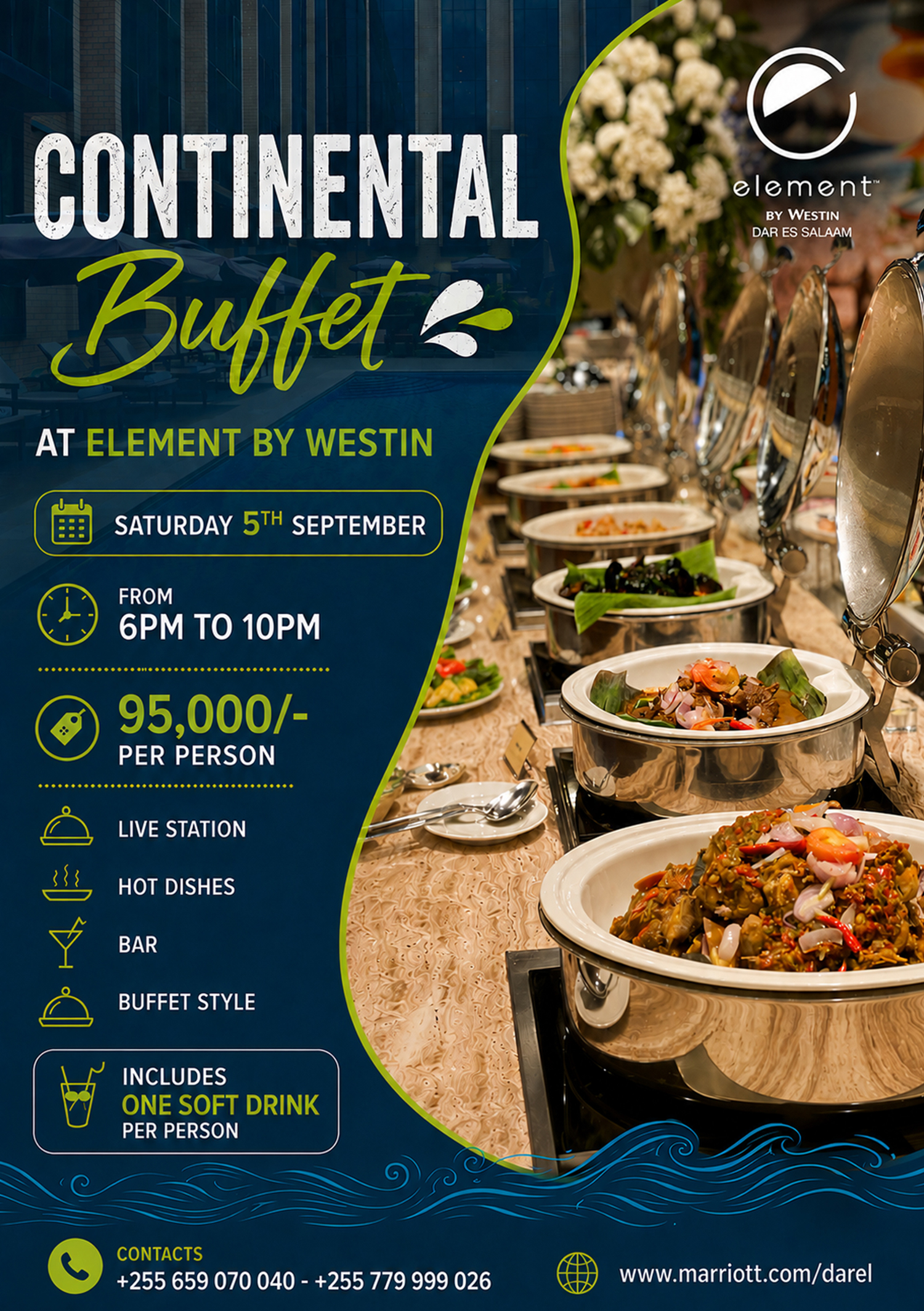 Got dinner plans this Saturday?