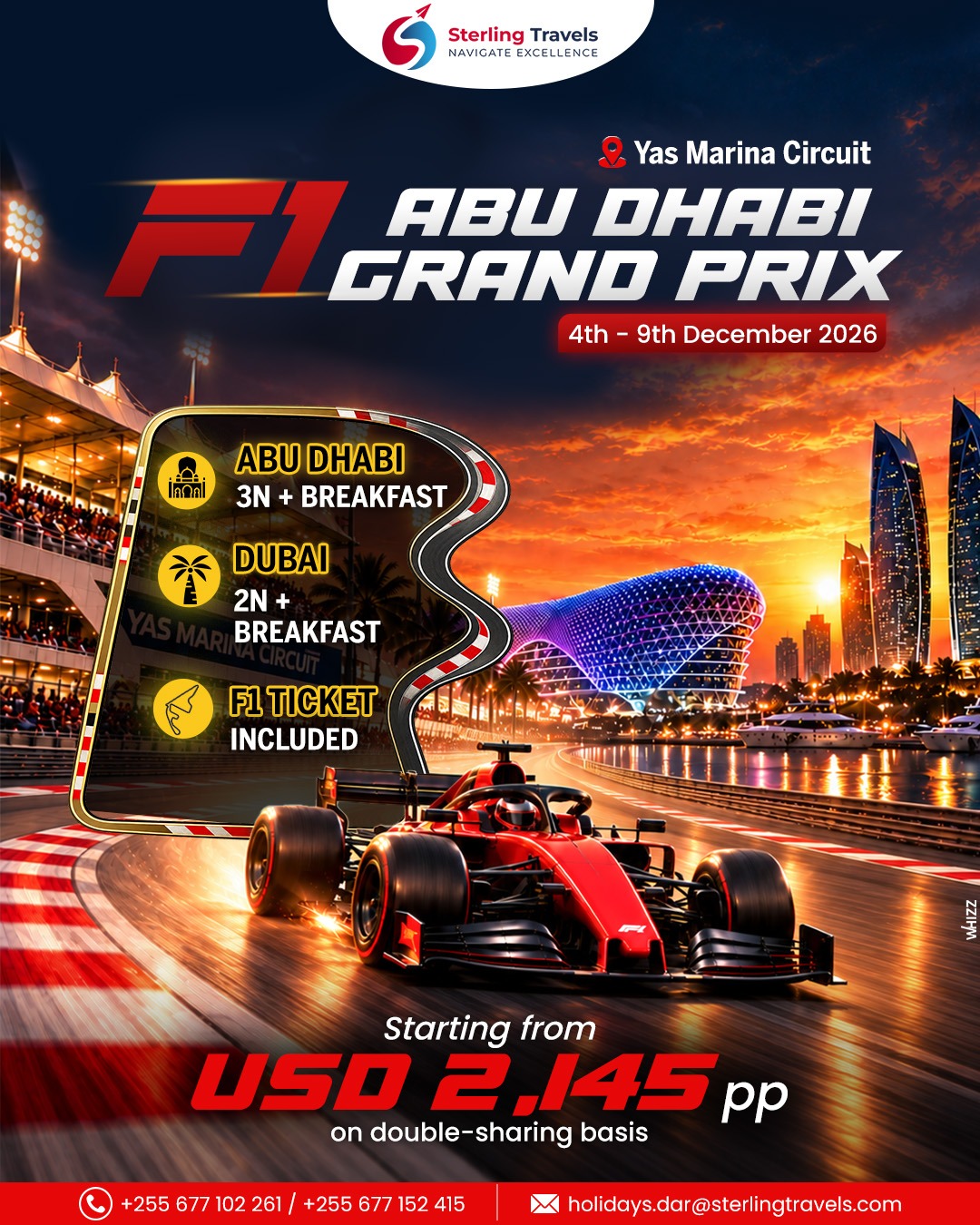 Experience the F1 Abu Dhabi Grand Prix 2026