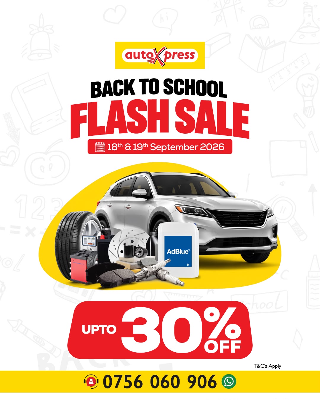 AutoXpress Flash Sale — Up to 30% OFF!