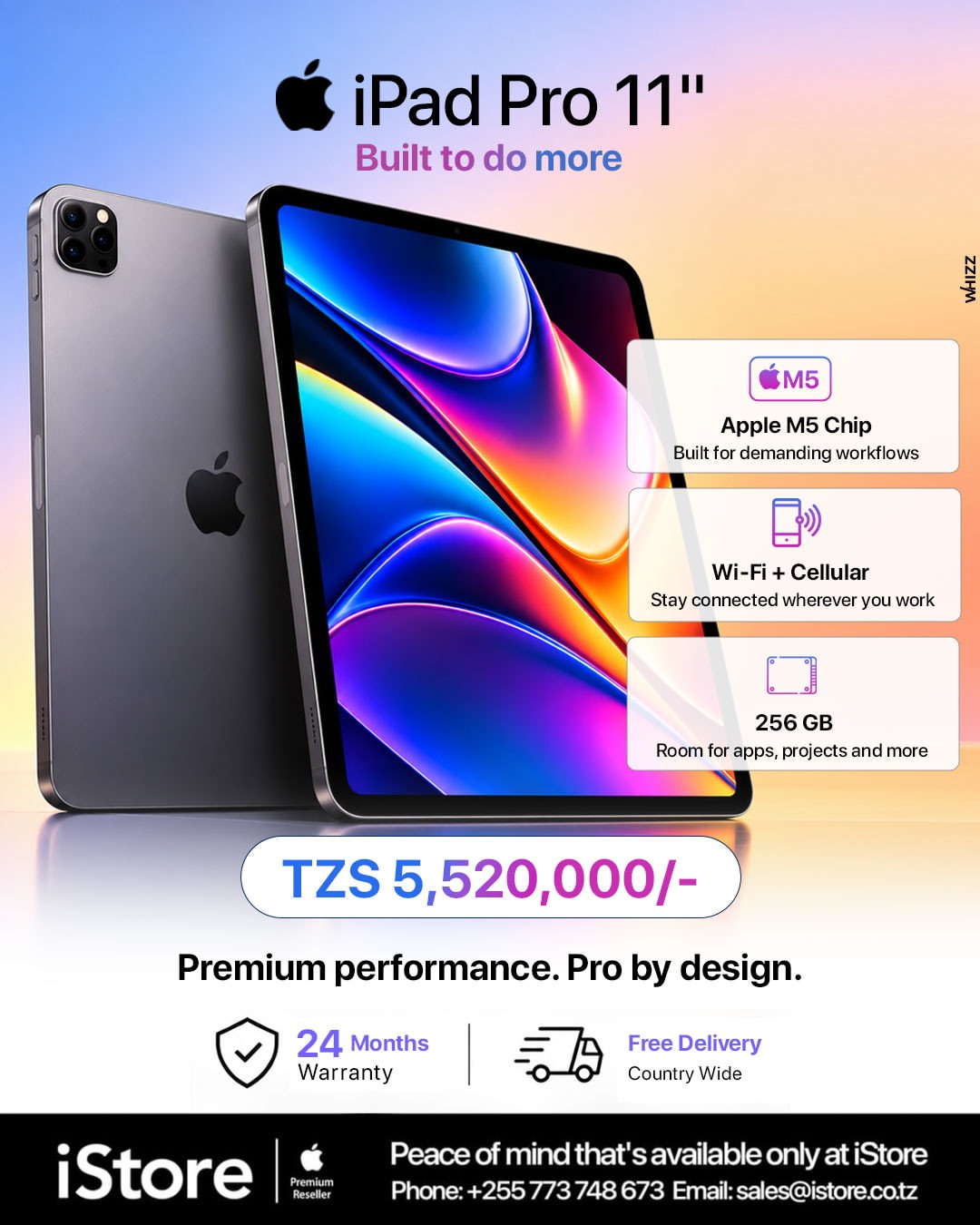 Experience pro-level performance in a compact design with the iPad Pro 11