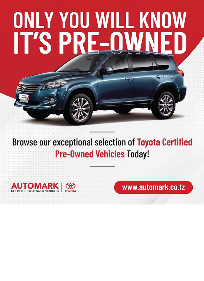 Automark Toyota in Dar es Salaam - WhizzTanzania - Tanzania