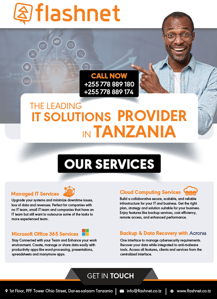 Flashnet IT Solutions in Dar es Salaam WhizzTanzania Internet Service provider Tanzania WhizzTanzania