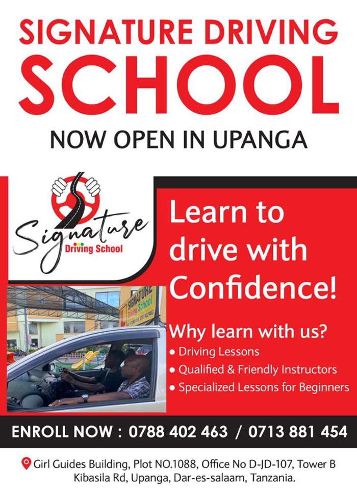 Signature Driving School in Dar es salaam - Tanzania – WhizzTanzania